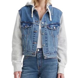 Women's Levi’s Hybrid Hoodie Trucker Jacket